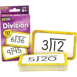 Edupress Division Flash Cards