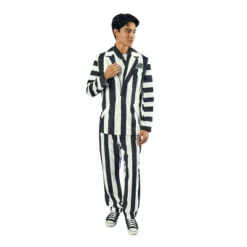 Beetlejuice Betelgeuse Men's 3-Piece Cosplay Set