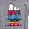 Men's - Peanuts - Snoopy Patchwork Doghouse Short Sleeve Graphic T-Shirt