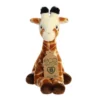 Aurora Small Giraffe Eco Nation Eco-Friendly Stuffed Animal Orange 8.5"