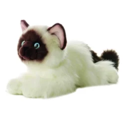Aurora Flopsie 12" Bella Birman Cat White Stuffed Animal