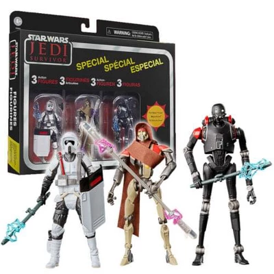 Star Wars Jedi Survivor 3.75 Inch Action Figure 3 Pack 2 Star Wars Jedi Survivor 3.75 Inch Action Figure 3 Pack - Image 2