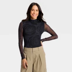 Latino Heritage Month Women's Selena Long Sleeve Bodysuit - Black Floral 8 Latino Heritage Month Women's Selena Long Sleeve Bodysuit - Black Floral -Toys Sale Store GUEST a906fc65 0d08 4d86 a11c 88aa3608a611