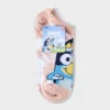 Women's Bluey 6pk Low Cut Socks - Assorted Color 4-10: Polyester Spandex Knit, Figures Pattern, Adult Sizing