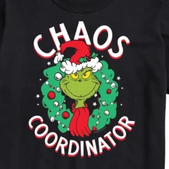 Men's - Dr. Seuss - The Grinch Chaos Coordinator Short Sleeve Graphic T-Shirt