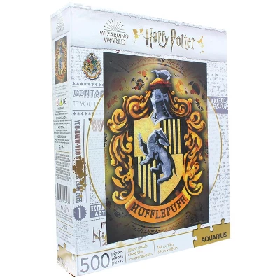 Aquarius PuzzlesHarry Potter Hufflepuff Logo 500 Piece Jigsaw Puzzle 1 Aquarius PuzzlesHarry Potter Hufflepuff Logo 500 Piece Jigsaw Puzzle
