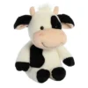 Aurora Oink & Mooty 11" Mooty Cow Black Stuffed Animal