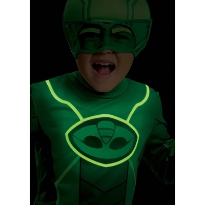 Hasbro Toddler PJ Masks Gekko Classic Halloween Costume Jumpsuit With Headpiece 4-6 5 Hasbro Toddler PJ Masks Gekko Classic Halloween Costume Jumpsuit With Headpiece 4-6 - Image 5