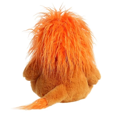 Aurora Luxe Boutique 12" Zahara Lion Orange Stuffed Animal 3 Aurora Luxe Boutique 12" Zahara Lion Orange Stuffed Animal - Image 3