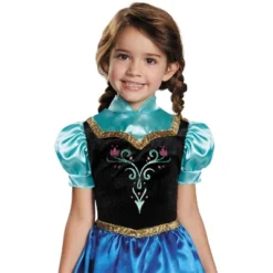 Frozen Anna Traveling Classic Toddler Costume, Medium (3T-4T)