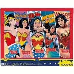 Aquarius Puzzles DC Comics Wonder Woman Timeline 1000 Piece Jigsaw Puzzle