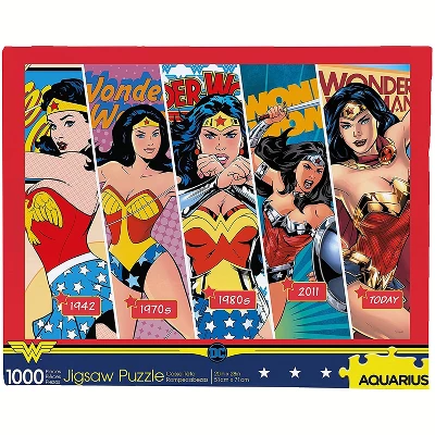 Aquarius Puzzles DC Comics Wonder Woman Timeline 1000 Piece Jigsaw Puzzle 1 Aquarius Puzzles DC Comics Wonder Woman Timeline 1000 Piece Jigsaw Puzzle