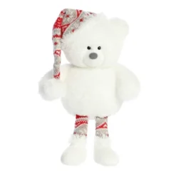 Aurora Large White Holiday Snowballs 15" Crystal Snowball Bear Festive Stuffed Animal -Toys Sale Store GUEST b1830dea dd62 431b ace4 05c7ad218e40