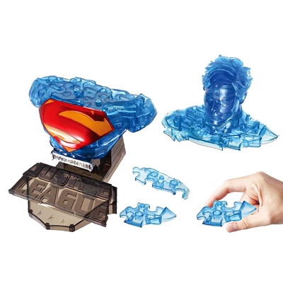 Eaglemoss Limited DC Superman 72 Piece 3D Jigsaw Puzzle | Crystal Color 1 Eaglemoss Limited DC Superman 72 Piece 3D Jigsaw Puzzle | Crystal Color