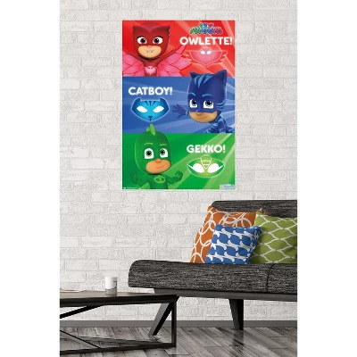 Trends International PJ Masks - Trio Unframed Wall Poster Prints 1 Trends International PJ Masks - Trio Unframed Wall Poster Prints