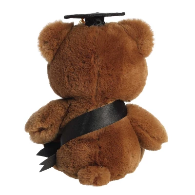Aurora Graduation 10.5" Hugga-Wug Bear Brown Stuffed Animal 3 Aurora Graduation 10.5" Hugga-Wug Bear Brown Stuffed Animal - Image 3