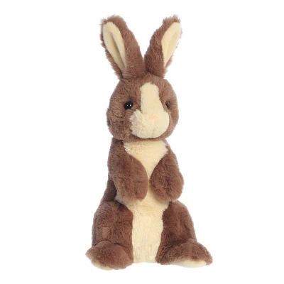Aurora Sitting Pretty Bunny 11" Brown Brown Stuffed Animal 1 Aurora Sitting Pretty Bunny 11" Brown Brown Stuffed Animal