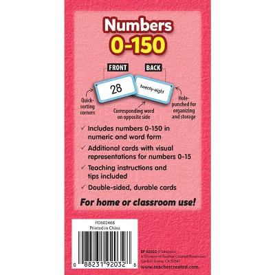 Edupress Numbers 0-150 Flash Cards 2 Edupress Numbers 0-150 Flash Cards - Image 2