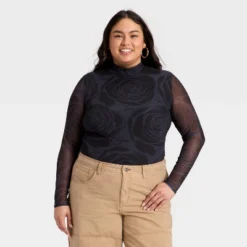 Latino Heritage Month Women's Selena Long Sleeve Bodysuit - Black Floral 9 Latino Heritage Month Women's Selena Long Sleeve Bodysuit - Black Floral -Toys Sale Store GUEST b9bb5bf1 9097 4d4a a628 bd0be42656d2