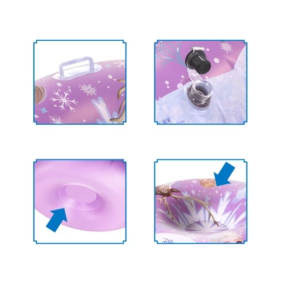 GoFloats 44 Inch Winter Snow Tube - Disney Frozen - The Ultimate Sled And Toboggan 4 GoFloats 44 Inch Winter Snow Tube - Disney Frozen - The Ultimate Sled And Toboggan - Image 4