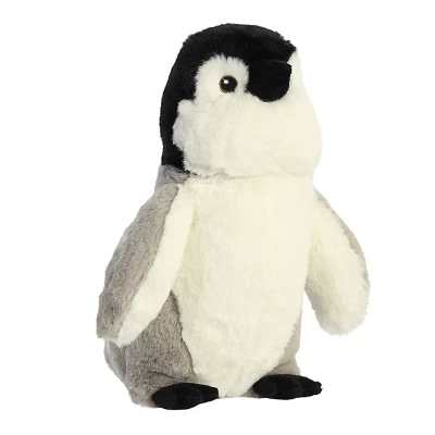 Aurora Medium Penguin Eco Nation Eco-Friendly Stuffed Animal Gray 9.5" 4 Aurora Medium Penguin Eco Nation Eco-Friendly Stuffed Animal Gray 9.5" - Image 4