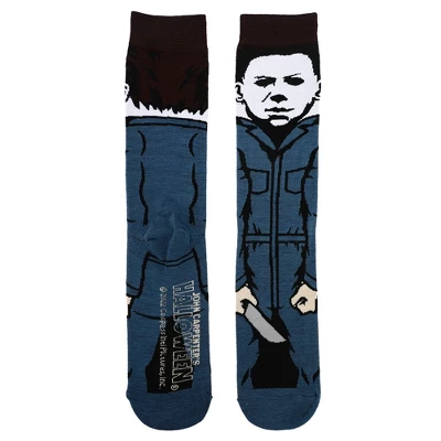 John Carpenter's Halloween Michael Myers 360 Character Men's Casual Crew Socks 1 John Carpenter's Halloween Michael Myers 360 Character Men's Casual Crew Socks