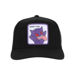Pokemon Gengar Black Trucker Hat