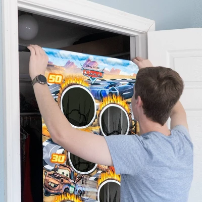 GoSports Disney Pixar Fire Hoop Rally Doorway Game 22pc 2 GoSports Disney Pixar Fire Hoop Rally Doorway Game 22pc - Image 2