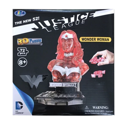 Eaglemoss Limited DC Wonder Woman 72 Piece 3D Jigsaw Puzzle | Crystal Color 2 Eaglemoss Limited DC Wonder Woman 72 Piece 3D Jigsaw Puzzle | Crystal Color - Image 2