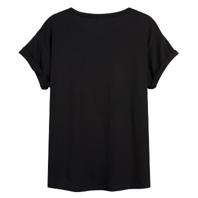 Women's - Peanuts - Snoopy Great Wave Oversized Graphic T-Shirt 1 Women's - Peanuts - Snoopy Great Wave Oversized Graphic T-Shirt