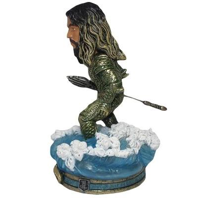 DC COMICS Forever Collectibles DC Justice League 8 Inch FOCO Resin Bobblehead - Aquaman 2 DC COMICS Forever Collectibles DC Justice League 8 Inch FOCO Resin Bobblehead - Aquaman - Image 2