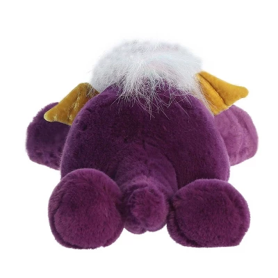 Aurora Large Purple Dragon Snoozles Laid-back Stuffed Animal 17" 3 Aurora Large Purple Dragon Snoozles Laid-back Stuffed Animal 17" - Image 3