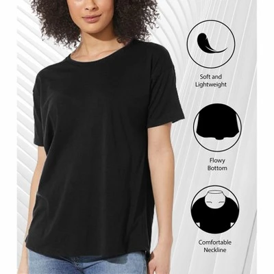 Women's - Peanuts - Snoopy Great Wave Oversized Graphic T-Shirt 2 Women's - Peanuts - Snoopy Great Wave Oversized Graphic T-Shirt - Image 2