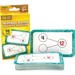 Edupress Number Bonds Addition And Subtraction Flash Cards