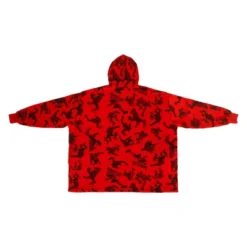 Marvel Spider-Man All-Over Print Red Long Sleeve Oversized Hoodie Wearable Blanket-OSFA -Toys Sale Store GUEST c807ba66 d84b 408d adc1 aa480335dccb