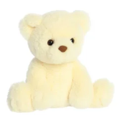 Aurora Small Gelato Bear Snuggly Stuffed Animal Vanilla 9.5"