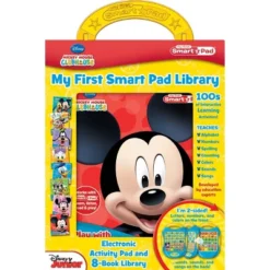 Pi Kids Disney Mickey Mouse Clubhouse My First Smart Pad Electronic Activity Pad And 8-Book Library Boxed Set -Toys Sale Store GUEST c889b7ce 68a4 4e77 8dda 2d04dfe2750f