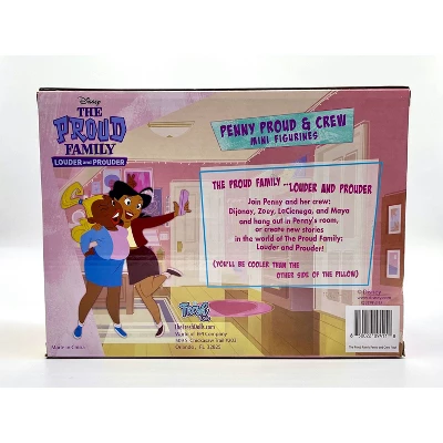 Disney The Proud Family Louder And Prouder Penny Proud & Crew Mini Figurines Pack 2 Disney The Proud Family Louder And Prouder Penny Proud & Crew Mini Figurines Pack - Image 2