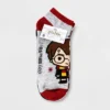 Women's 6pk Harry Potter Low Cut Socks - Assorted Colors 4-10: Knit Polyester Spandex, Wizarding World Figures