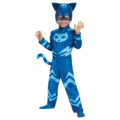 Disguise Toddler Boys' Deluxe PJ Masks Catboy Jumpsuit Costume