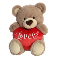 Aurora Valentines 12" Love Bear Brown Stuffed Animal 7 Aurora Valentines 12" Love Bear Brown Stuffed Animal -Toys Sale Store GUEST d8517557 ff8b 4c01 ab09 086721f049a7