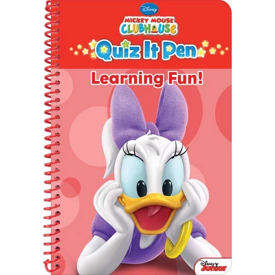 Pi Kids Disney Mickey Mouse Clubhouse Mickey & Minnie Mouse Deluxe Quiz It Pen With 4 Books And Bonus Stickers 6 Pi Kids Disney Mickey Mouse Clubhouse Mickey & Minnie Mouse Deluxe Quiz It Pen With 4 Books And Bonus Stickers - Image 6