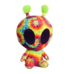 Aurora Galactic Cuties 8" Light Up Alien Supernova Multicoloreded Stuffed Animal