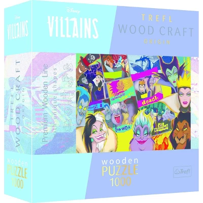 Trefl Disney Villians Jigsaw Puzzle - 1000pc 1 Trefl Disney Villians Jigsaw Puzzle - 1000pc