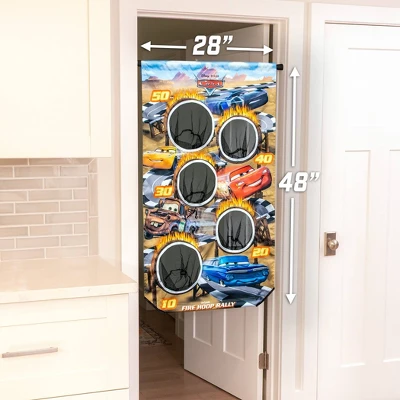 GoSports Disney Pixar Fire Hoop Rally Doorway Game 22pc 1 GoSports Disney Pixar Fire Hoop Rally Doorway Game 22pc