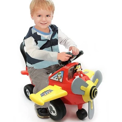 Kiddieland Disney Mickey Mouse Clubhouse Plane Light And Sound Activity Ride-On 1 Kiddieland Disney Mickey Mouse Clubhouse Plane Light And Sound Activity Ride-On