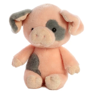 Aurora Oink & Mooty 8" Oink Pig Pink Stuffed Animal 2 Aurora Oink & Mooty 8" Oink Pig Pink Stuffed Animal - Image 2