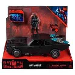 DC Comics Batmobile With 4" Batman Figure