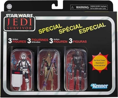 Star Wars Jedi Survivor 3.75 Inch Action Figure 3 Pack 1 Star Wars Jedi Survivor 3.75 Inch Action Figure 3 Pack