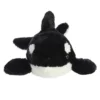 Aurora Flopsie 12" Splash Orca Black Stuffed Animal